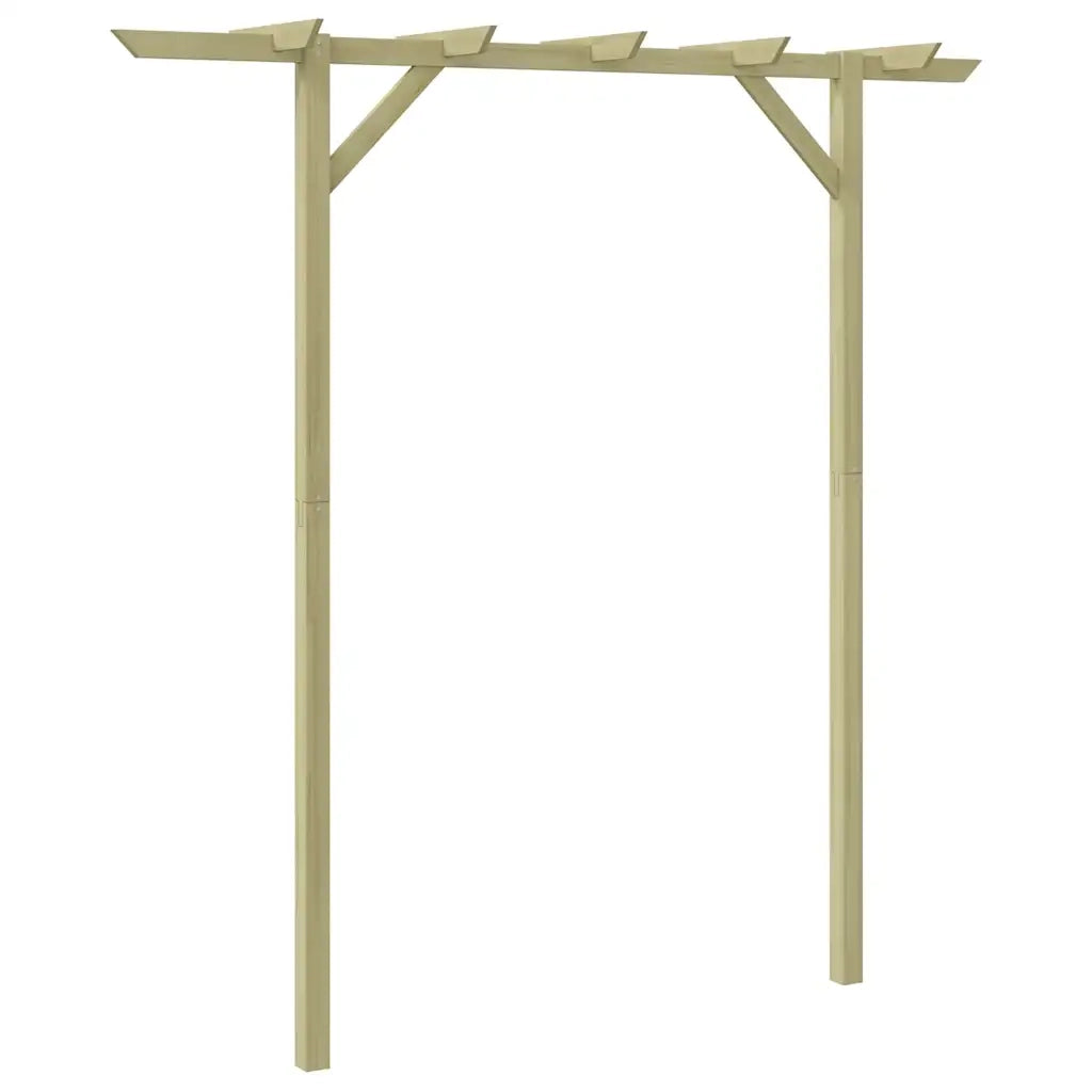 Pergolato da Giardino-Gazebo da giardino 205x40x203 cm in Legno
