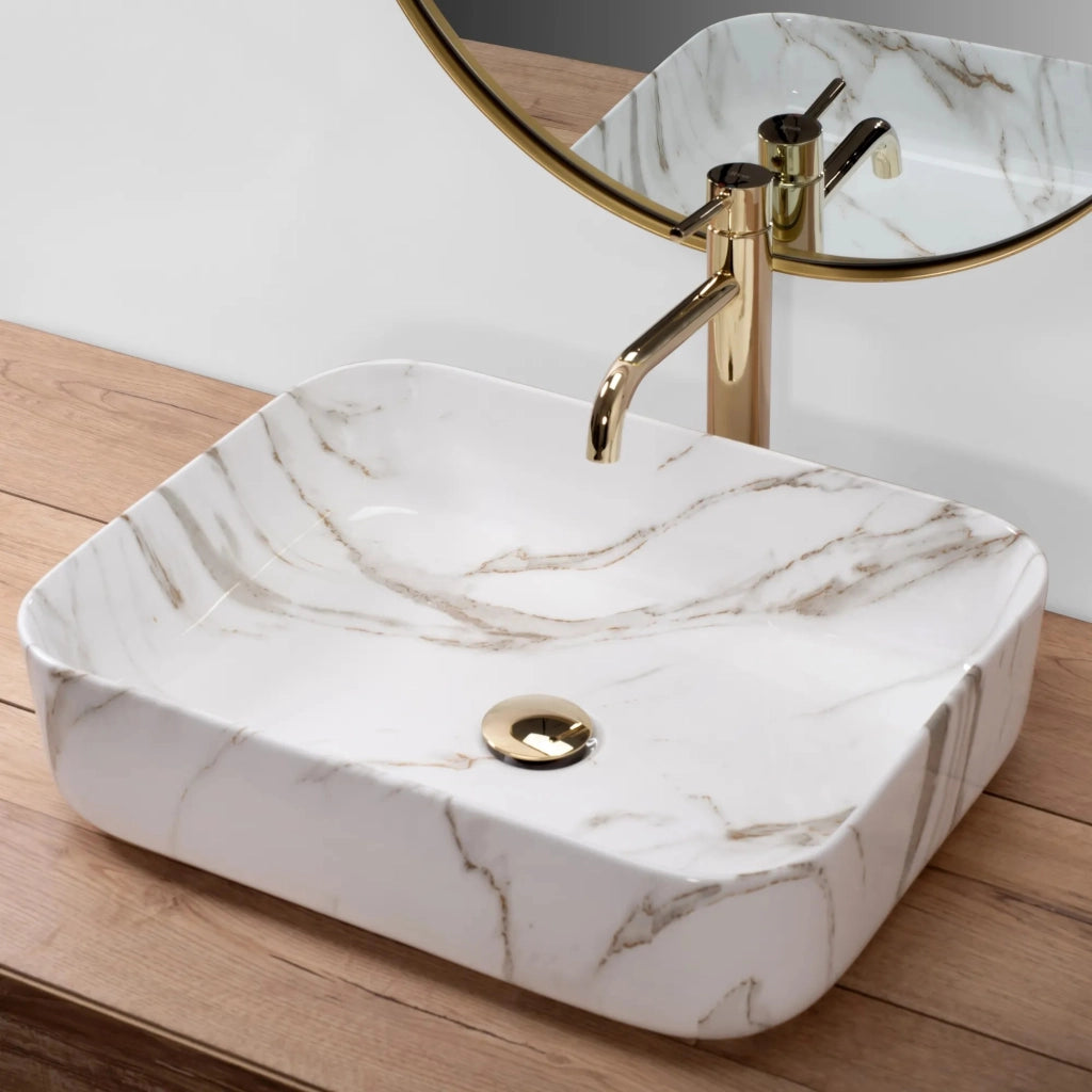 Lavabo Da Appoggio Rea Demi Aiax Shiny