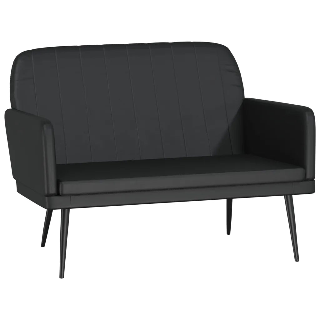 Panca Nera 107x80x81 cm in Similpelle CFW1656349