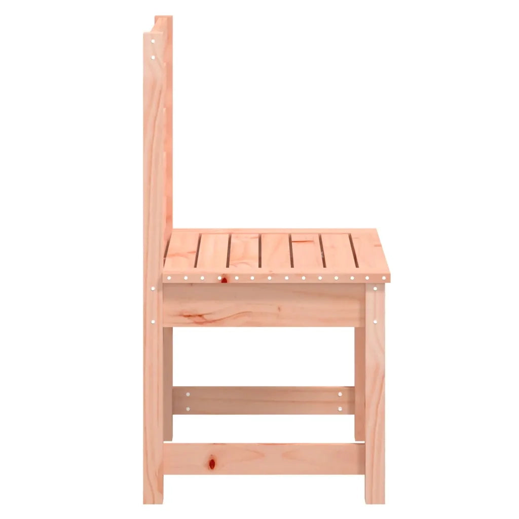 Sedie da Giardino 2pz 50x48x91,5 cm Legno Massello di Douglas 824030