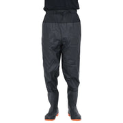 Wader da Pesca alla Vita con Stivali Nero Taglia 40 CFW8957376