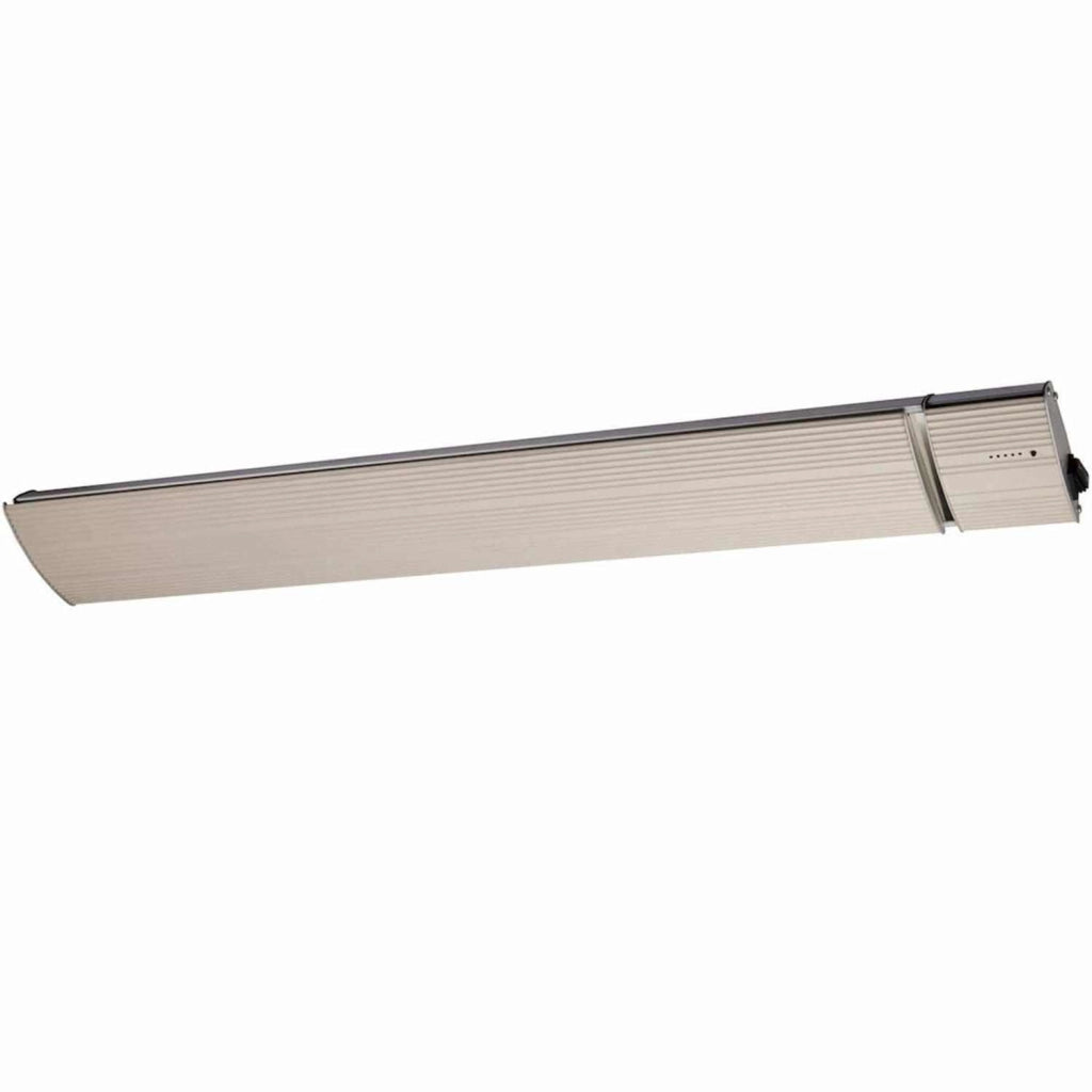 Sined Calore Bianco 1800 Radiatore a Infrarossi Per Esterno In Alluminio Da 1800w Bianco Nessuna Emissione Di Luce Elemento Riscaldante In Lega Alluminio Estruso Rivestimento Ceramico Bianco Ip65