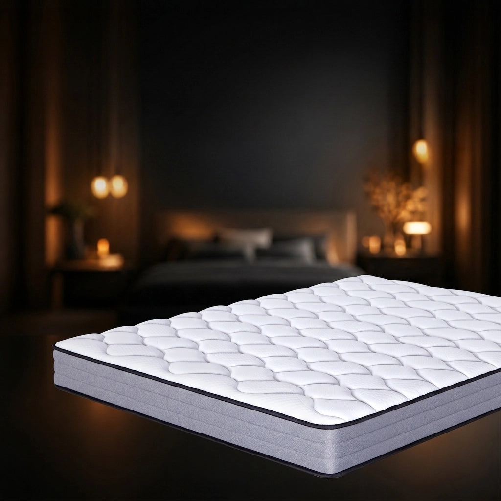 Materasso Ortopedico a Molle Insacchettate 90x200 cm H3 Spessore 20 cm 7 Zone con Rivestimento Lyocell e Certificazione OEKO-TEX