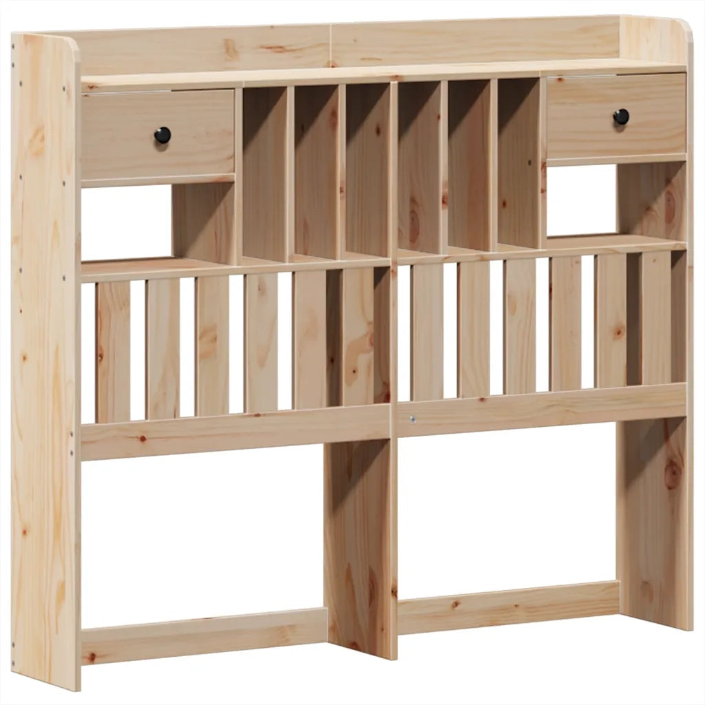 Letto senza Materasso 135x190 cm in Legno Massello di Pino 3323275