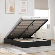 Letto ottomano Nero 153 x 203 cm Similpelle 3403065