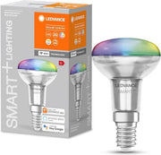 Lampada LED R50 con tecnologia WiFi, base E14, RGB e colore della luce regolabile