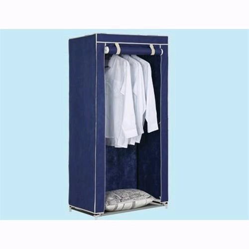 Armadio Guardaroba Home Struttura Acciaio Telo Tnt 70x46xh148cm