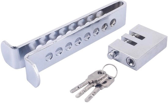 Chiusura Antidief - Chiusura di Sicurezza - Materiale Inox - Leggero - Progetto Duraturo - Sistema di Blocco