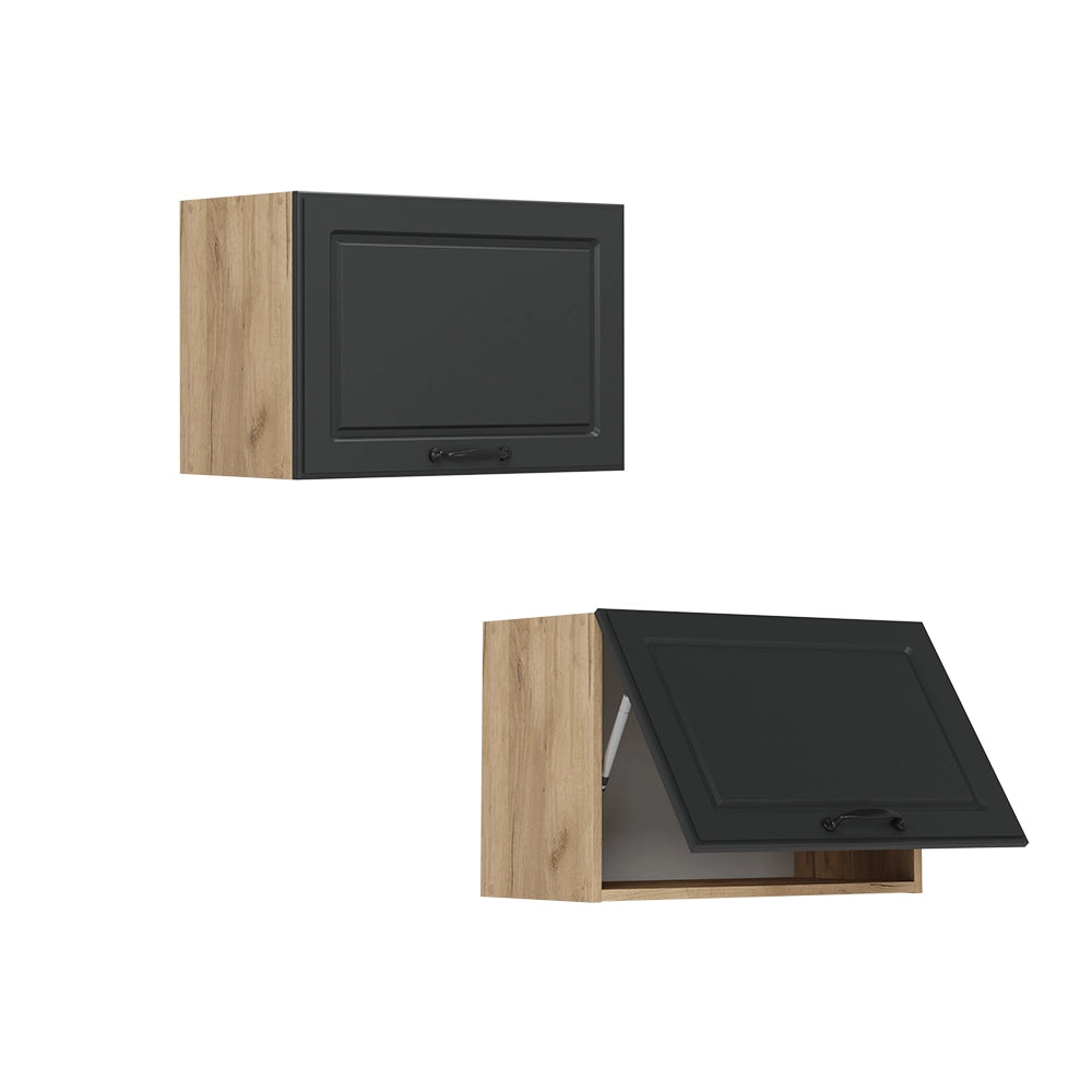 Vicco Pensile da cucina Antracite casa di campagna 60 cm Piatto