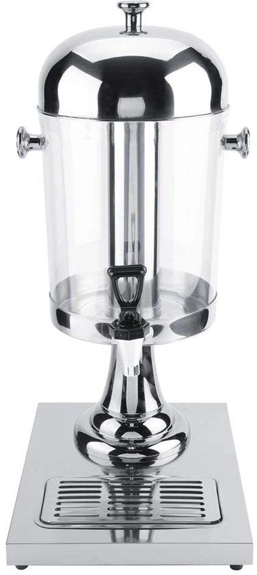 Dispensatore doppio 8L in acciaio inossidabile - Bevande calde/fredde - Per ristoranti/alberghi/uso domestico - Isolamento/funzione - Dispensatore di bevande