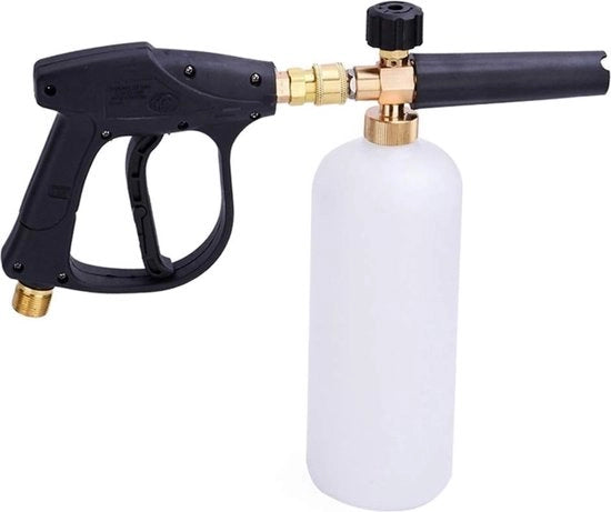 Spremitore di schiuma - Pistola schiuma - Pistola schiuma per auto - Schiuma neve - Sparitore di schiuma - Cannone schiuma - Pistola schiuma - Cannone schiuma per auto