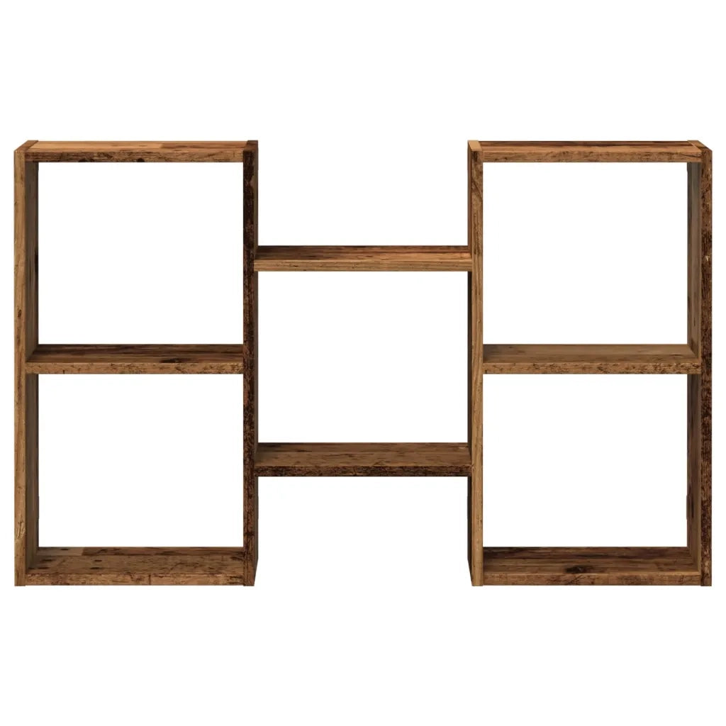 Scaffale a Parete Legno Vecchio 96x18x60 cm in Truciolato 853234