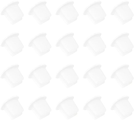 Kit di fissaggio 20 pezzi - Trim auto paraurti - Compatibile con Nissan Qashqai/Micra/Note - Materiale in plastica duraturo - Precisa forma di adattamento 16,2x12,2mm - Installazione semplice - Clip di fissaggio