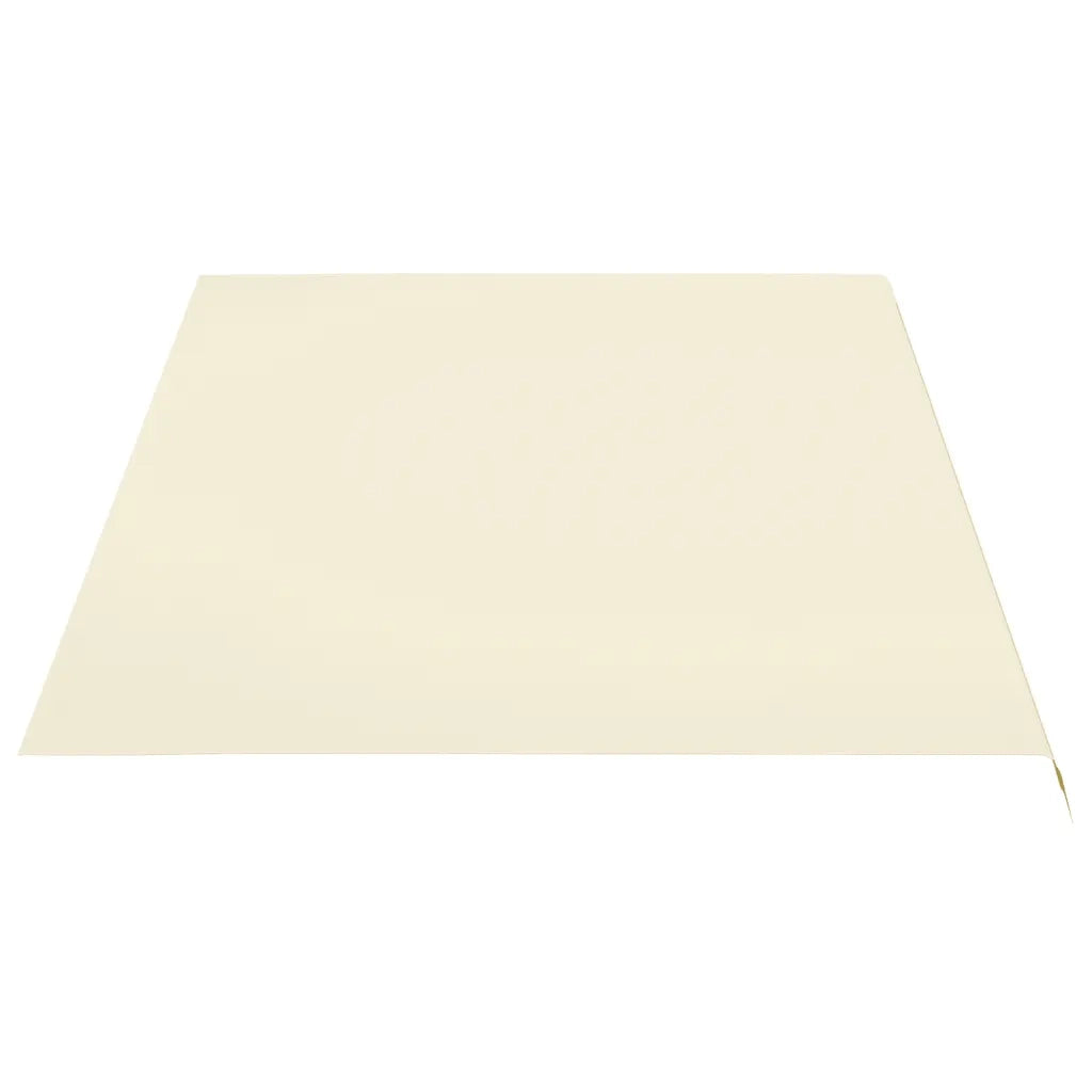 Tessuto di Ricambio per Tenda da Sole Crema 500x350 cm Poliestere 311932