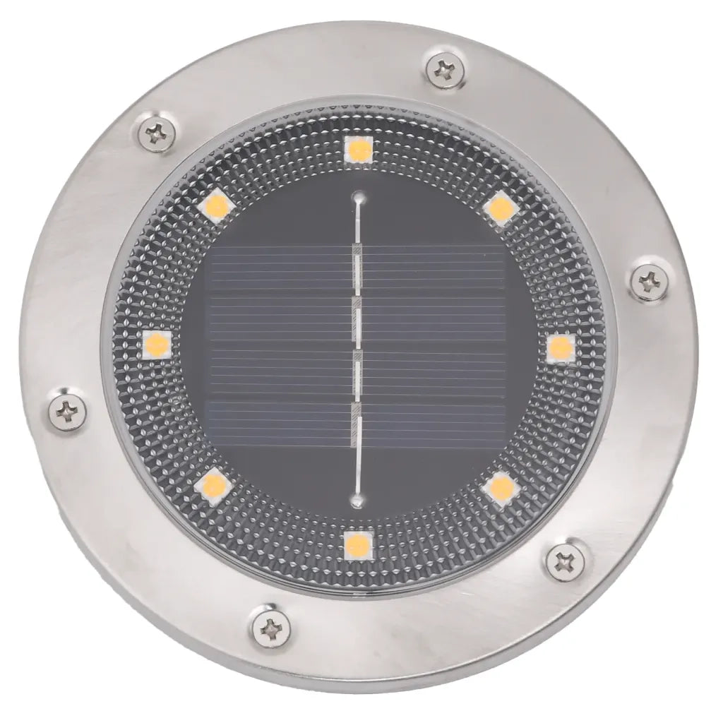 Luci Solari da Terra con Picchetti da Esterno 12 pz Bianco Caldo CFW6201181