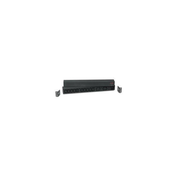 Apc rack pdu basic 1 u 16a 230v unità di distribuzione dell'energia (pdu) 12 presa(e) ac 0u/1u nero - AP9559