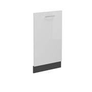 Pannello frontale R-Line Bianco lucido/Antracite 45 cm senza piano di lavoro Vicco