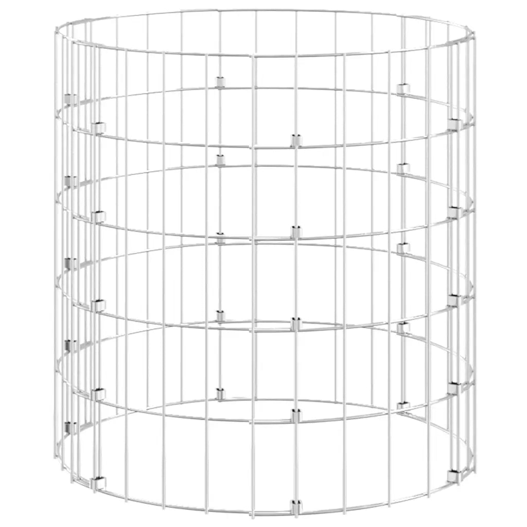 Compostiera da Giardino Ã˜50x50 cm in Acciaio Zincato cod mxl 54400