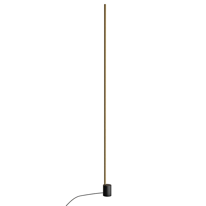 DAISHO Piantana LED 27W 3000K CRI90 IP20 in Alluminio Colore Oro - Lampada da Terra Dimmerabile per Illuminazione Diffusa - Rossini Group