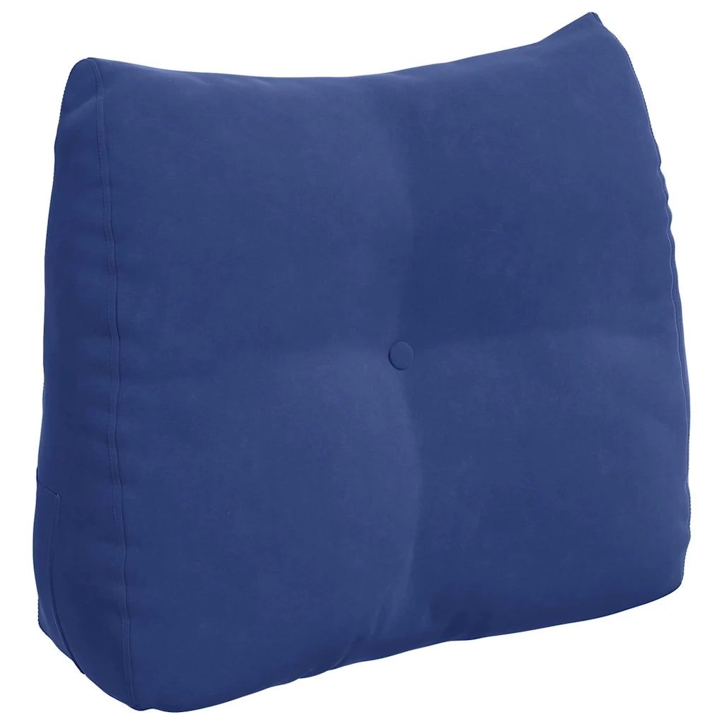 Cuscino per Schiena Blu Polizia 60 x 24 x 50 cm Velluto 42014411