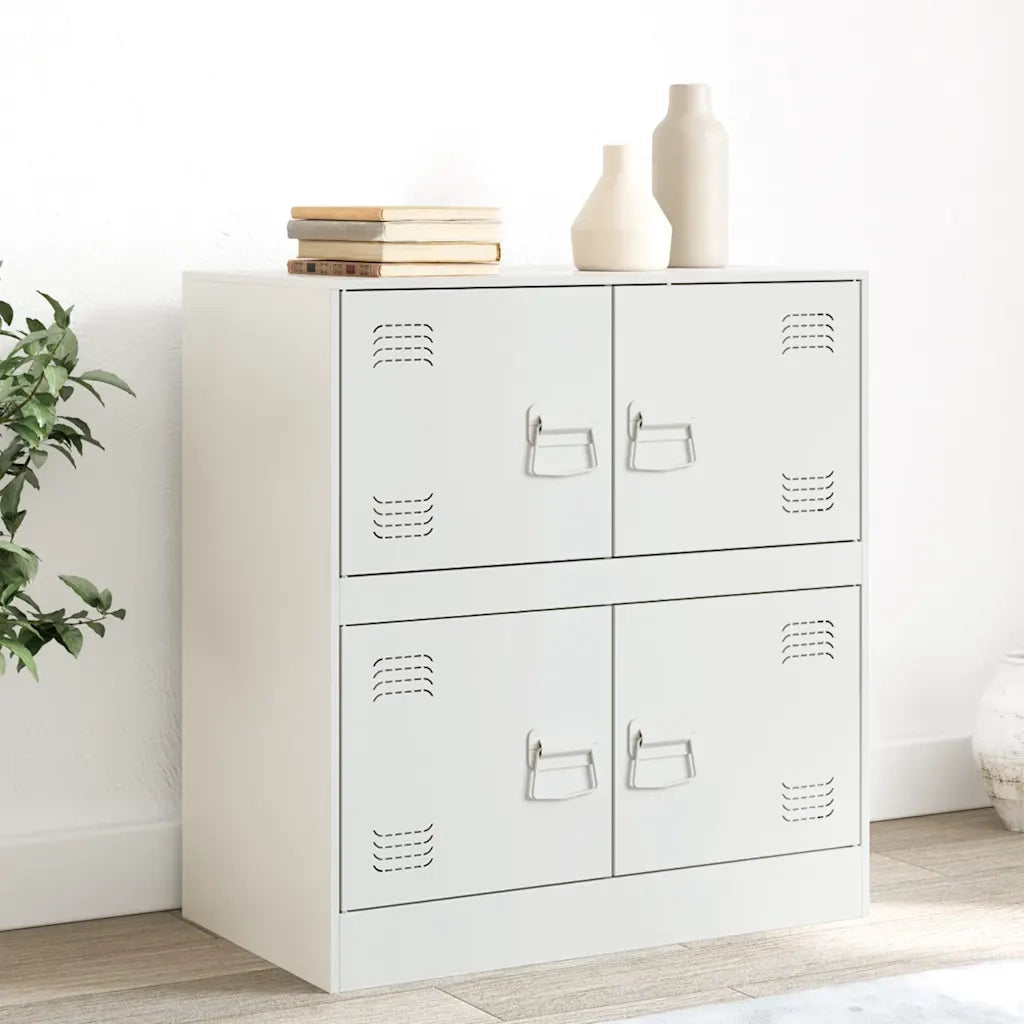 Credenza | Madia | Buffet da pranzo | Armadio da pranzo Rosa 67x39x73 cm in Acciaio