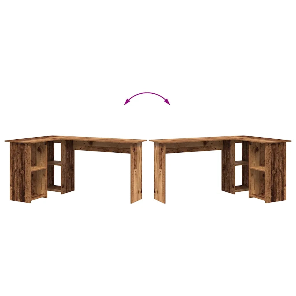 Scrivania Legno vecchio 142 x 102 x 73 cm Legno multistrato 869296