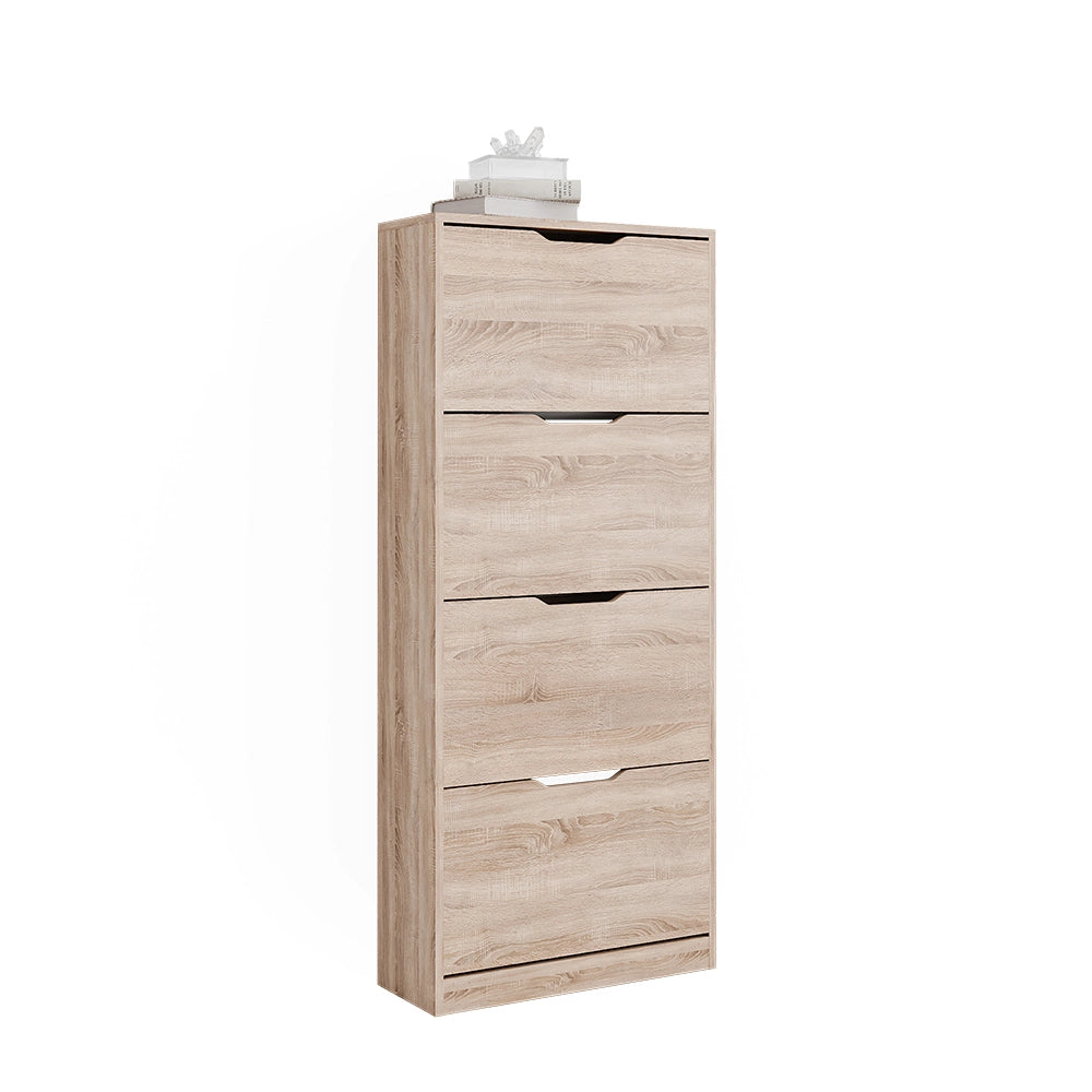 Vicco Scarpiera Sonoma 59 x 137 cm con 4 cassetti incernierati