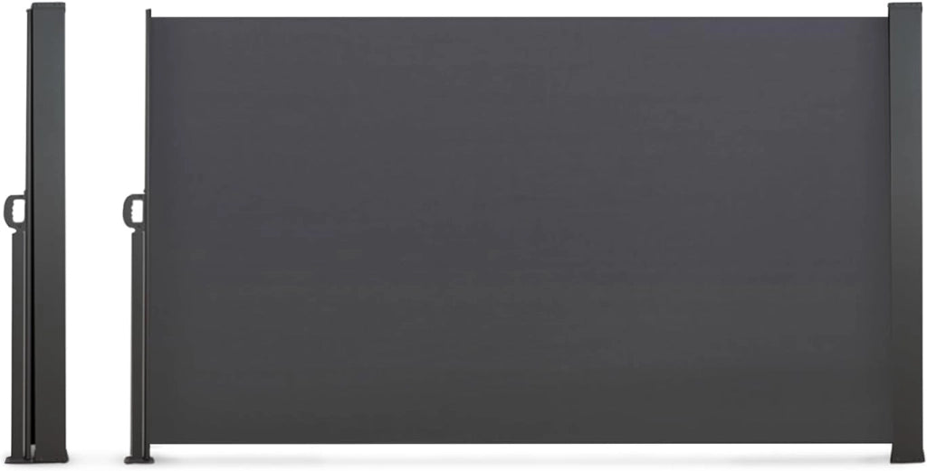 Tenda Sole Laterale Retrattile 180 x 400 cm Grigio Antracite