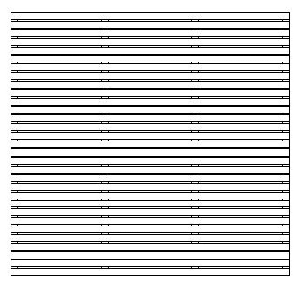 Pannelli Frangivista DELUX Pino Laccato Colore Bianco cm. 180X170H 4PZ
