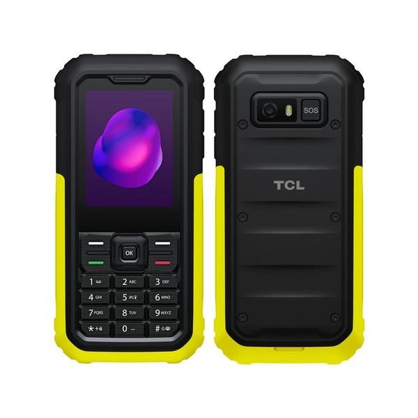 Tcl 3189 6,1 cm (2.4") nero, giallo telefono con fotocamera - 3189D 3BLCWE12