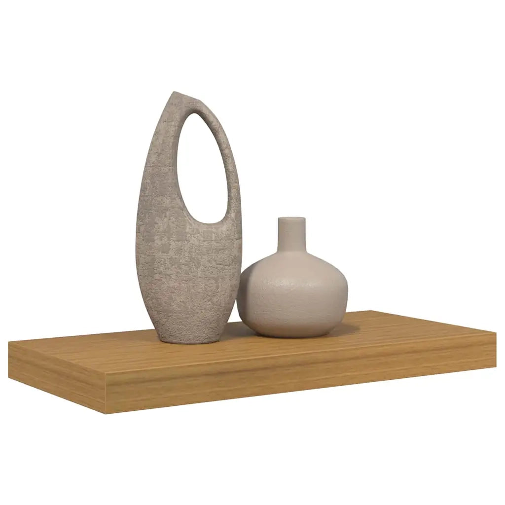 Scaffale da parete | Ripiano a parete | Mensola a parete Beige 50 x 23 x 4 cm Legno multistrato
