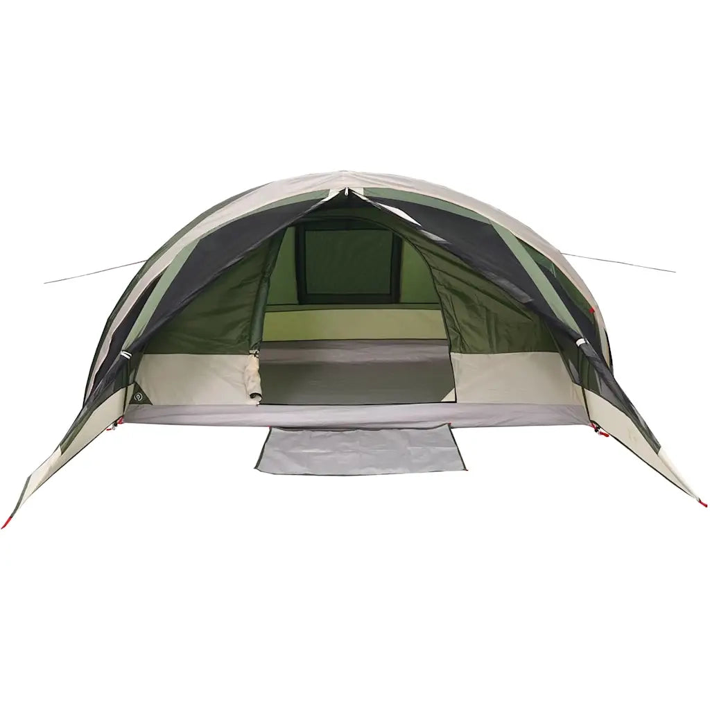 Tenda Familiare Cabina per 6 Persone Verde Impermeabile