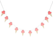 Decorazione per Parete in Forma di Ghiaccio - 10 Pezzi di Carte in Legno - Sling di Appendiabiti a Sospensione - Decorazione per Feste - Ideale per la Camera dei Bambini