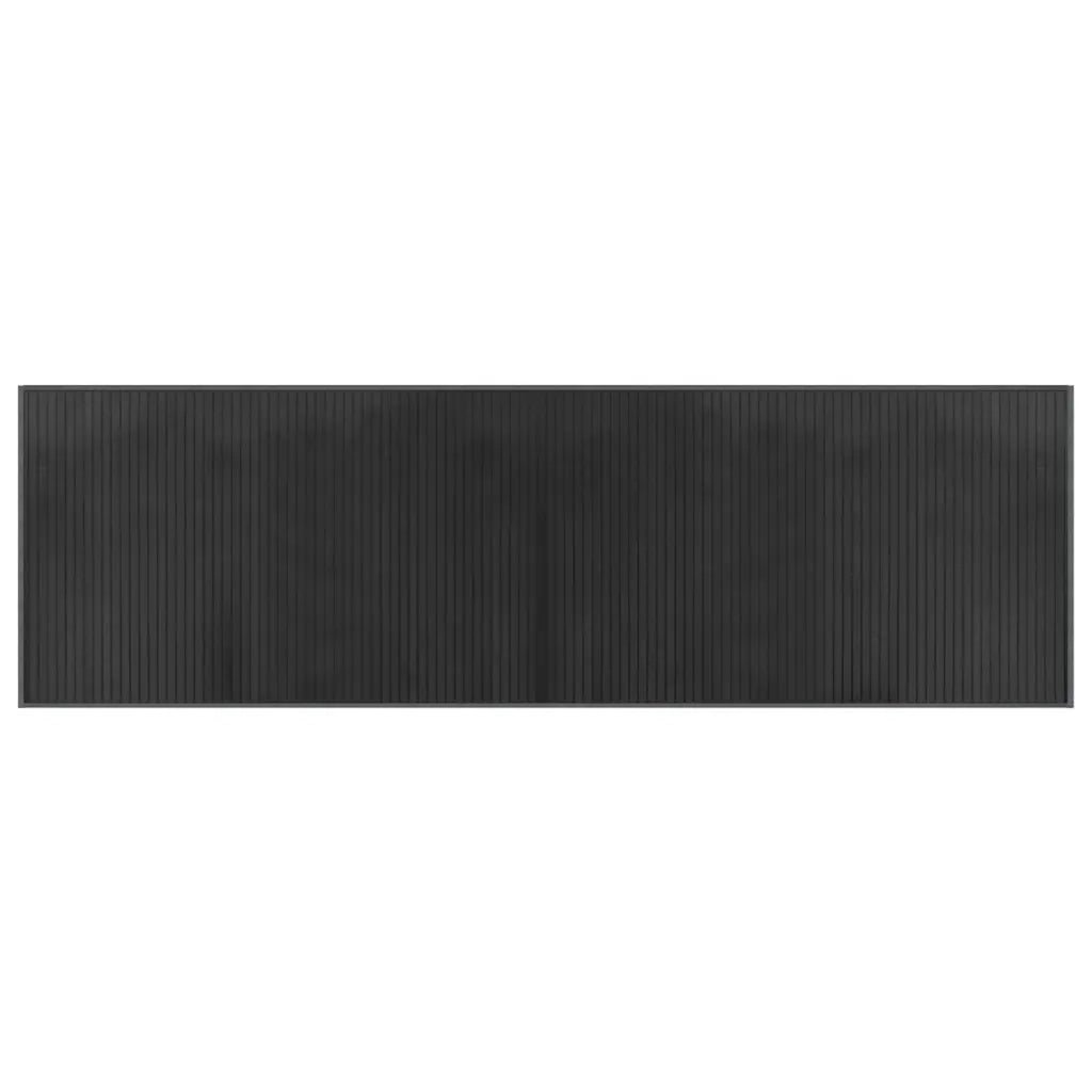 Tappeto Rettangolare Grigio 60x200 cm in BambÃ¹