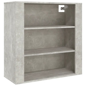 Mobile a Parete Grigio Cemento 80x33x80 cm in Legno Multistrato cod mxl 17517