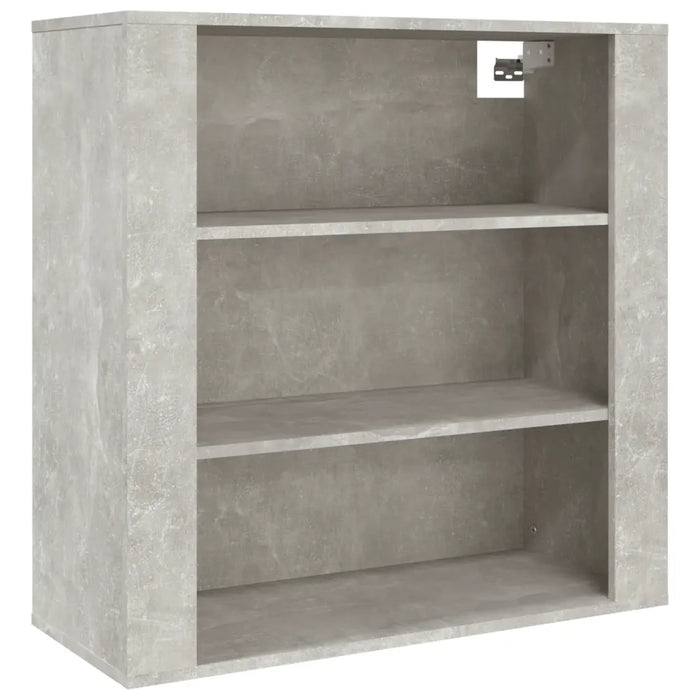 Mobile a Parete Grigio Cemento 80x33x80 cm in Legno Multistrato cod mxl 17517