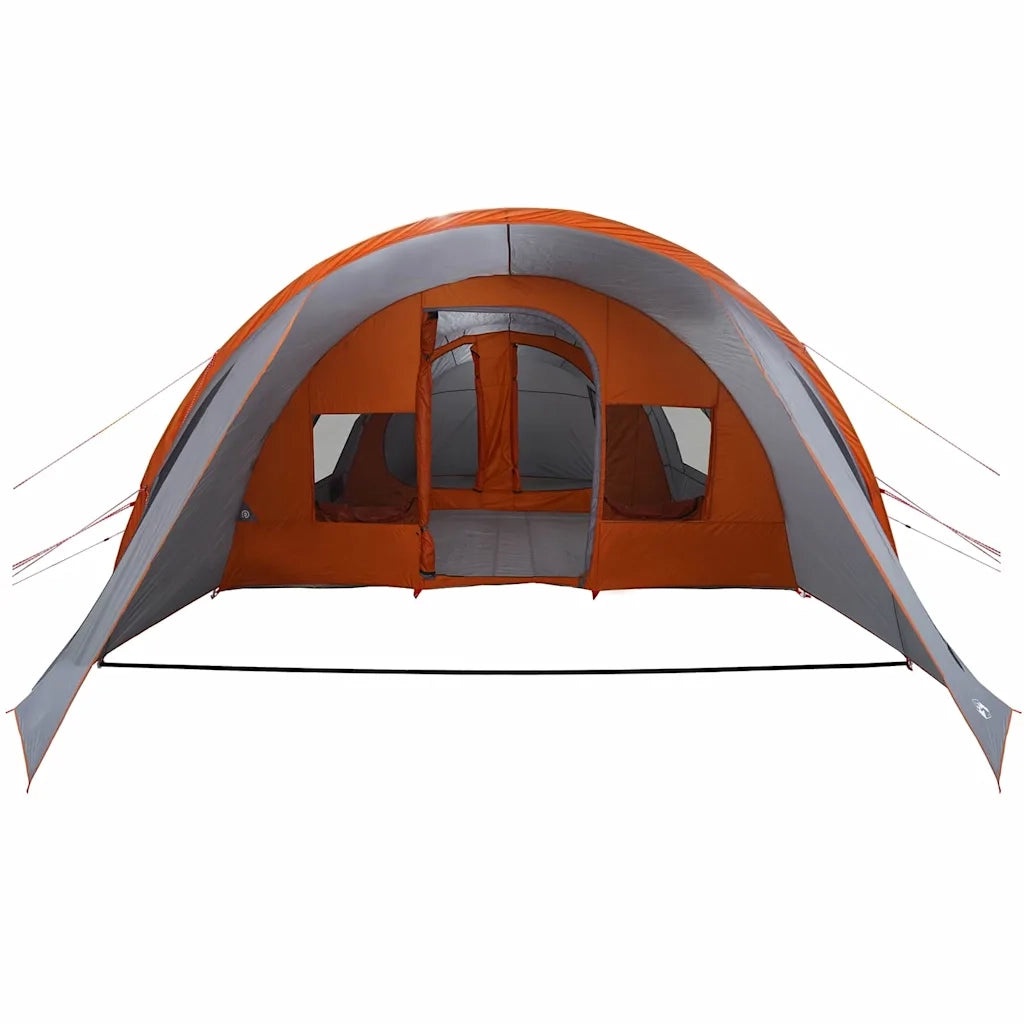 Tenda Tunnel per 5 Persone con tetto Grigio e arancione 42004043