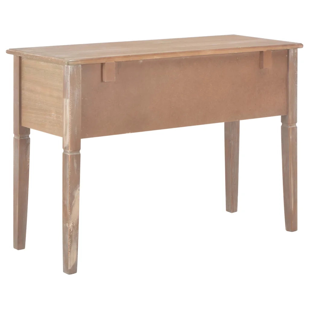 Scrivania Marrone 109,5x45x77,5 cm in Legno cod mxl 64366
