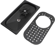Pulitore ad alta pressione per bicchieri - Canetta - Pulitore per bicchieri - Materiale in acciaio inossidabile - Pulizia senza mano - Ideale per bar e caffetterie - Pulitore per bicchieri automatico