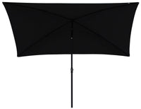 Ombrellone da Giardino 2,4x1,5 m Palo Ø27 mm in Acciaio Maffei Kronos Antracite