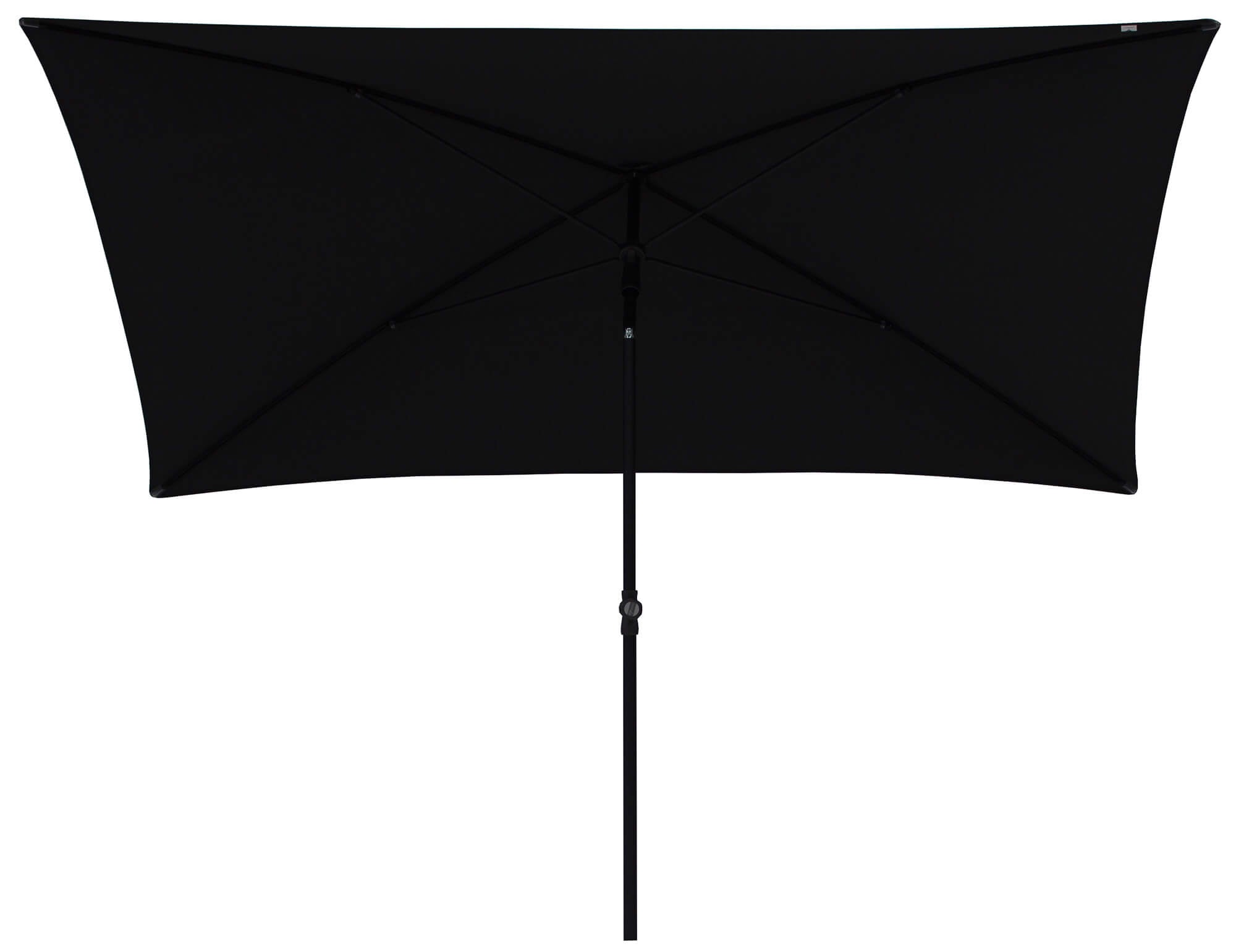 Ombrellone da Giardino 2,4x1,5 m Palo Ø27 mm in Acciaio Maffei Kronos Antracite