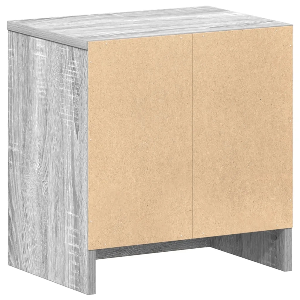 Comodino con Cassetto Grigio Sonoma 39x28x41 cm 858759