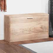 Panchina con Scarpiera Colore Rovere 80x24x45 cm