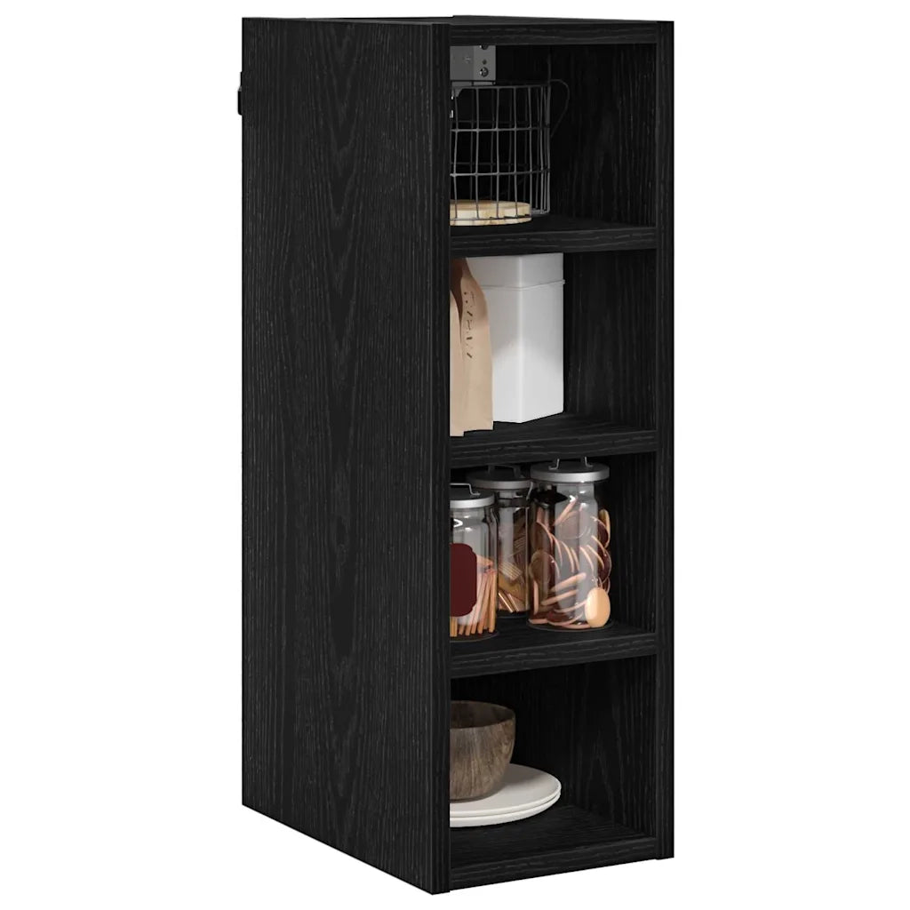 Armadio pensile Rovere nero 20 x 29,5 x 60 cm Legno multistrato