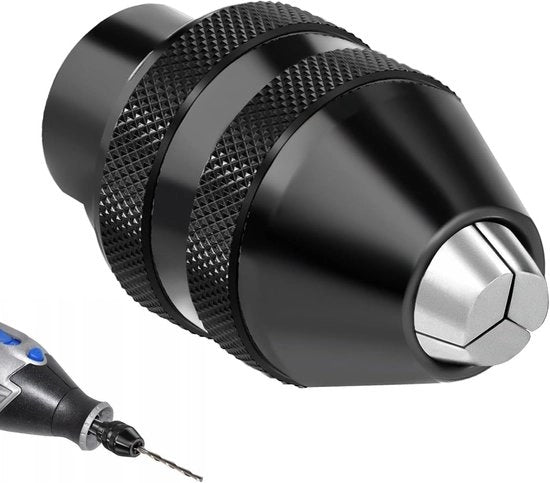Boorhouder per Vervanging 1/32 a 1/8 Snelspanboorhouder Adattatore Accessori - Adatto per Dremel 4000/400/3000/398/395/300/200/285/8200
