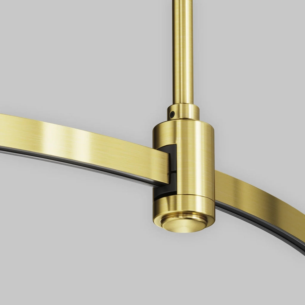 Maytoni binario Flarity 1 luce LED integrato ottone alluminio