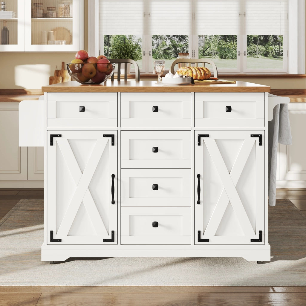 Carrello da cucina pieghevole con vano contenitore; tavolo ribaltabile multifunzione in MDF e metallo per cucina