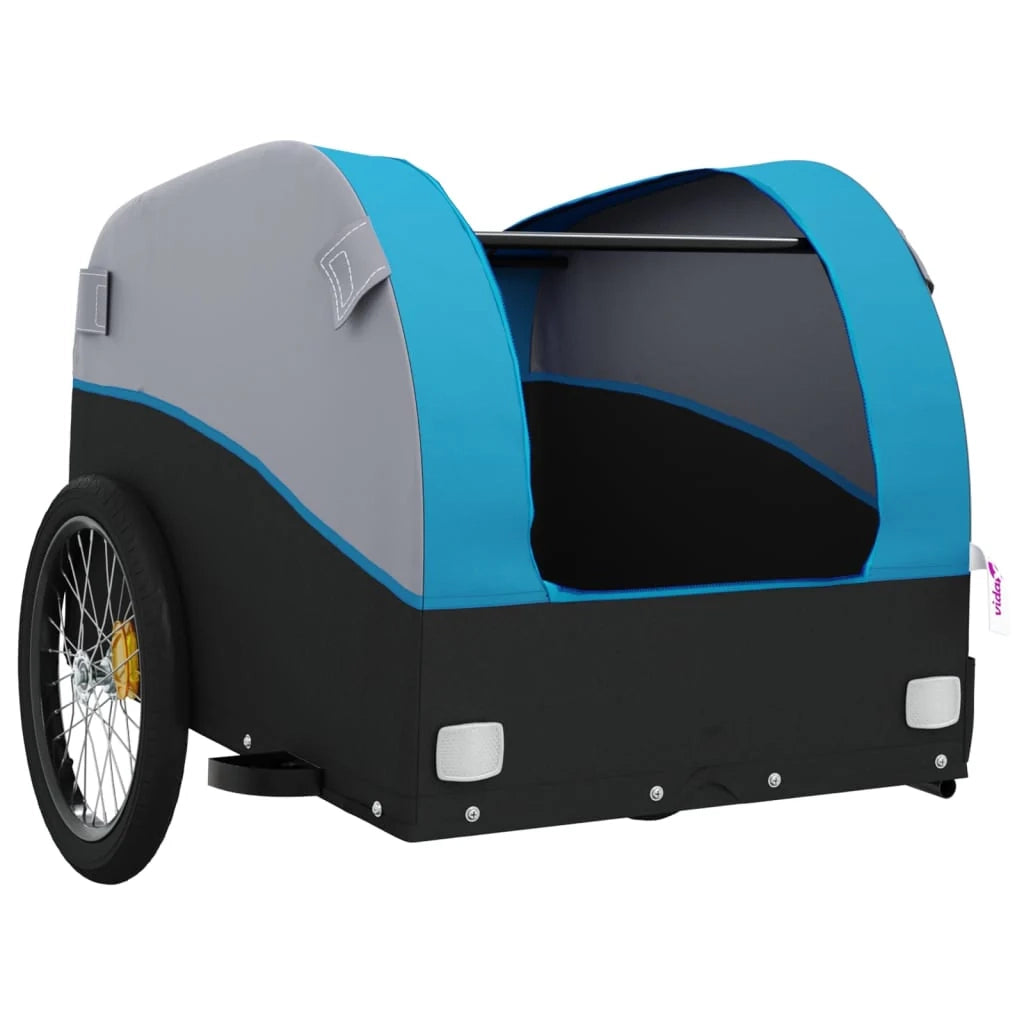 Rimorchio per trasporto biciclette 30 kg ferro blu 02_0044086