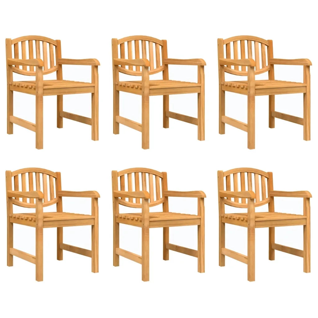 Set da Pranzo da Giardino 7 pz in Legno Massello di Teakcod mxl 70040