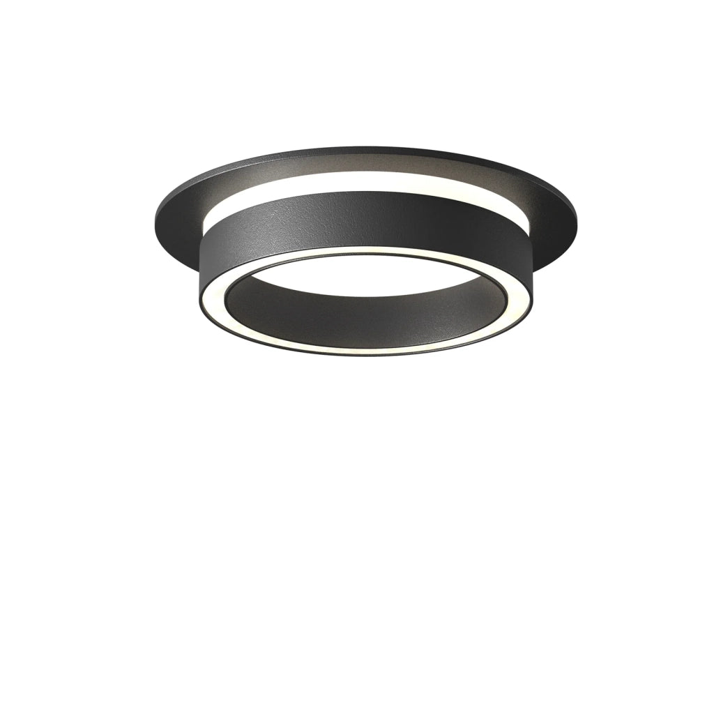 Maytoni Lampada da incasso Orlo 1 luce GX53 nero acrilico
